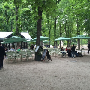 Cafe in Luxembourg Garden